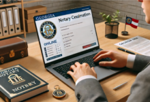 Georgia notary exam answers